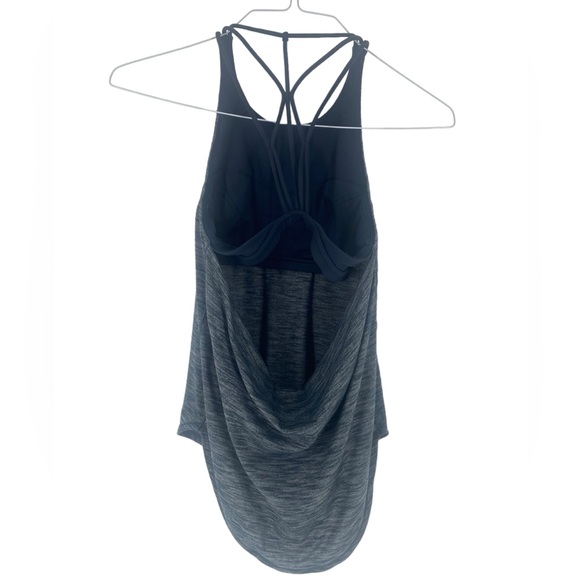 LULULEMON | Raise The Barre Tank | Deep Heathered Navy | Size 4 - Picture 4 of 8